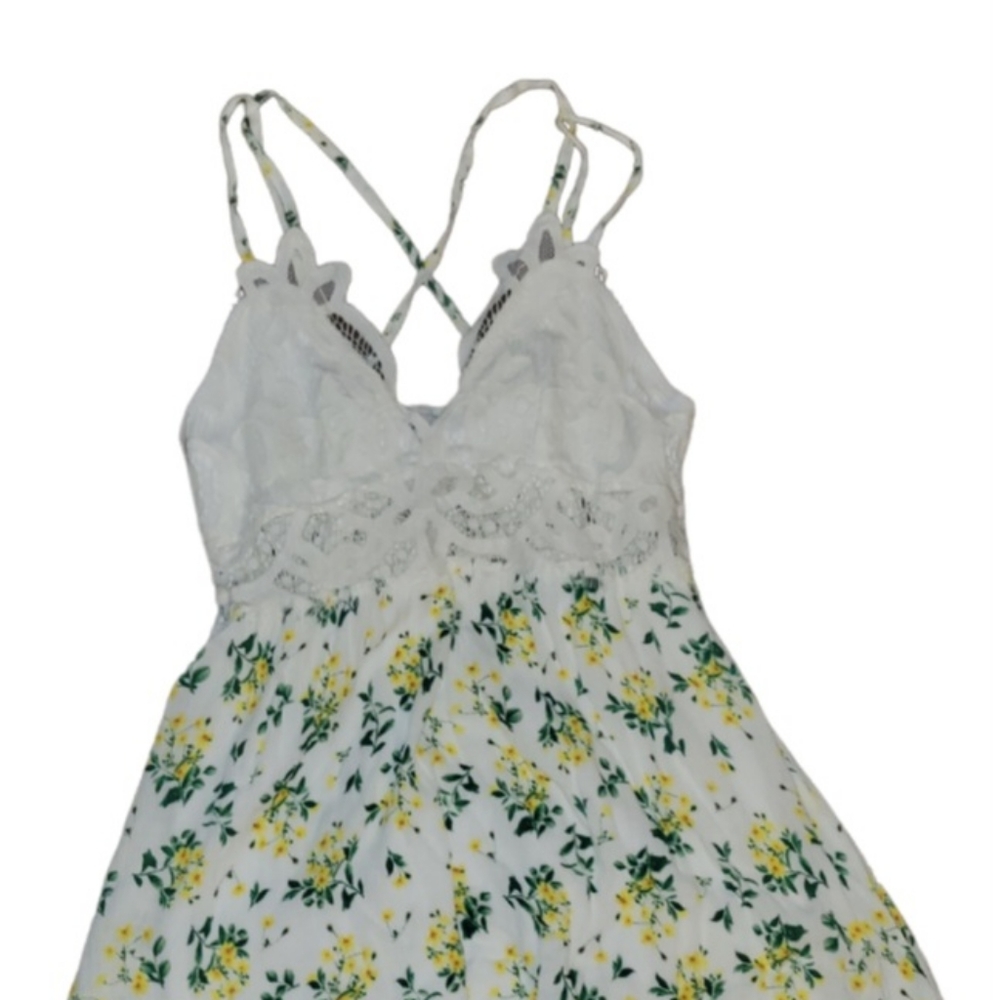 Floral mini dress